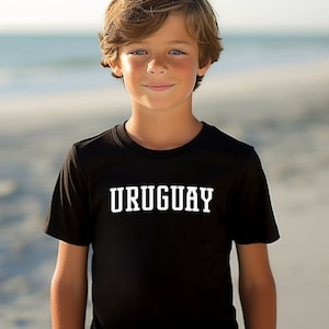 Camiseta de Uruguay para niños / Camiseta de Uruguay para jóvenes / Camiseta de Uruguay para adolescentes