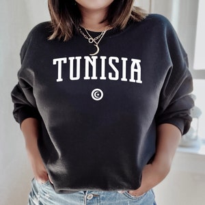 Tunisia Sweatshirt | Tunisia Crewneck Sweatshirt