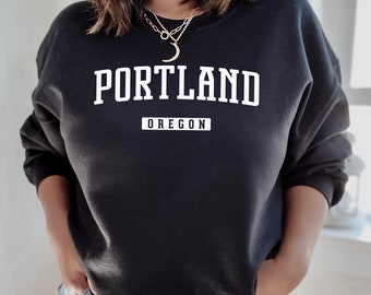 Sudadera Portland / Sudadera con cuello redondo Portland Oregon / PDX, Willamette