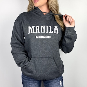 Manila Hoodie | Manila Philippines Pullover Hoodie | Pasay, Bonifacio, Makati