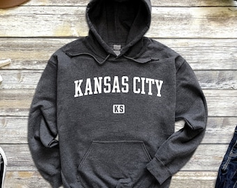 Bluza z kapturem Kansas City | Klasyczna bluza z kapturem Kansas City Kansas