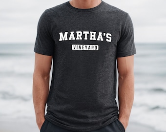 Martha's Vineyard Shirt | Marthas Vineyard Massachusetts Classic T-Shirt