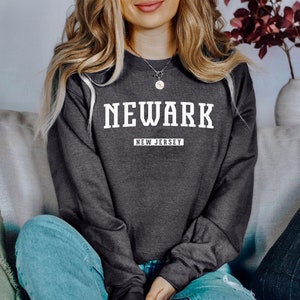 Newark Sweatshirt | Newark New Jersey Crewneck Sweatshirt