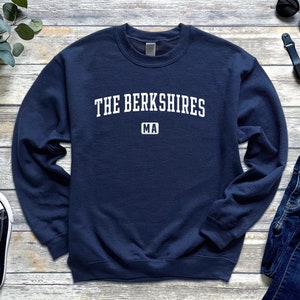 Berkshires Sweatshirt | The Berkshires Massachusetts Classic Crewneck Sweatshirt