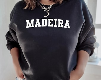 Madeira tröja | Madeira Portugal klassisk rund halströja