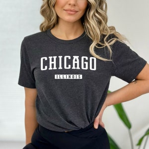 Chicago Skyline T-Shirt Chi Town I Love Wind City Tee Chicago Skyline T-Shirt Chi Town I Love Wind City Tee