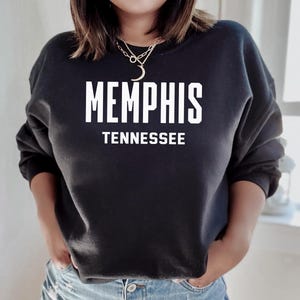 Memphis Sweatshirt | Memphis Tennessee Crewneck Sweatshirt
