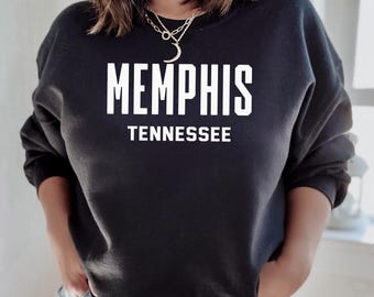Felpa Memphis / Felpa girocollo Memphis Tennessee