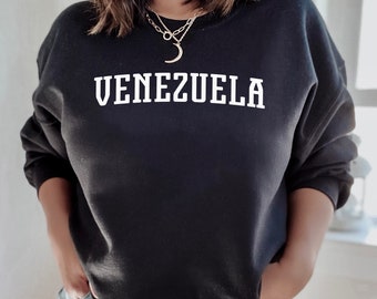 Venezuela Sweatshirt | Venezuela Crewneck Sweatshirt | Caracas, Venezuela Travel