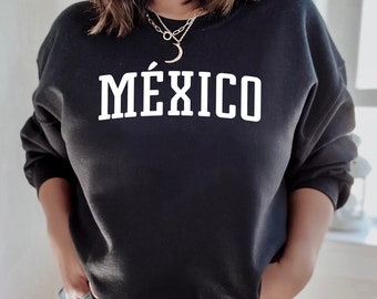 México Sweatshirt | México Crewneck Sweatshirt