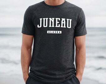 Juneau Shirt | Juneau Alaska T-Shirt | Juneau Tee | Men Women Adult Unisex Tee