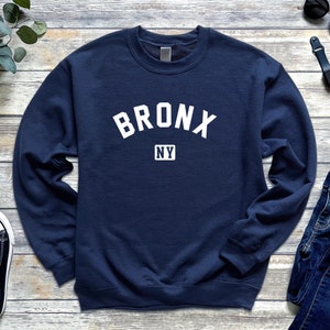 Bronx Sweatshirt | Bronx New York Classic Crewneck Sweatshirt