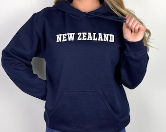 Sudadera con capucha de Nueva Zelanda / Sudadera con capucha clásica de Nueva Zelanda