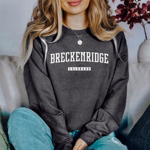 Breckenridge Sweatshirt | Breckenridge Colorado Crewneck Sweatshirt | Rockies