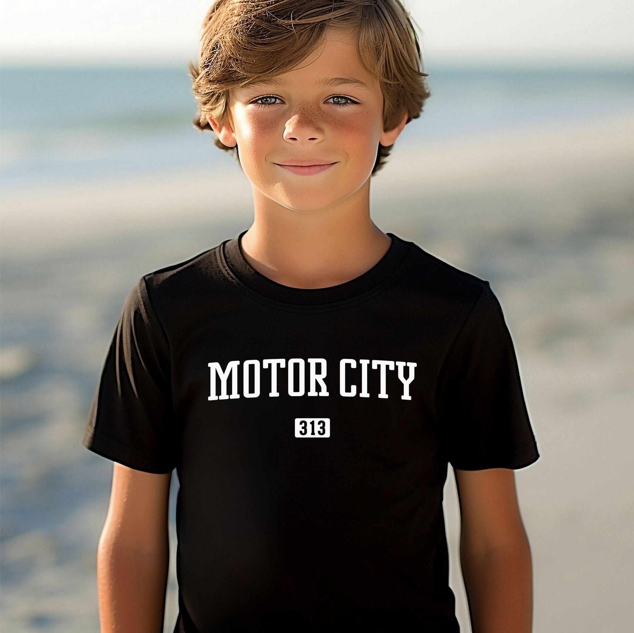 【HYS】25SS MOTOR CITY BABY T Motor City Shirt for Kids | Motor City 313 Youth T-shirt | Motor