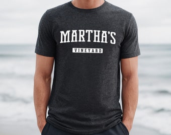Marthas Shirt | Marthas Vineyard T-Shirt | Massachusetts, Oak Bluffs, Cape Cod