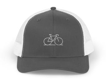 Czapka rowerowa Trucker | Haftowana czapka rowerowa Trucker | Czapka rowerowa