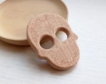 skull teether