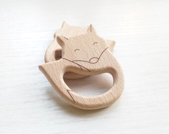 wooden teether wholesale