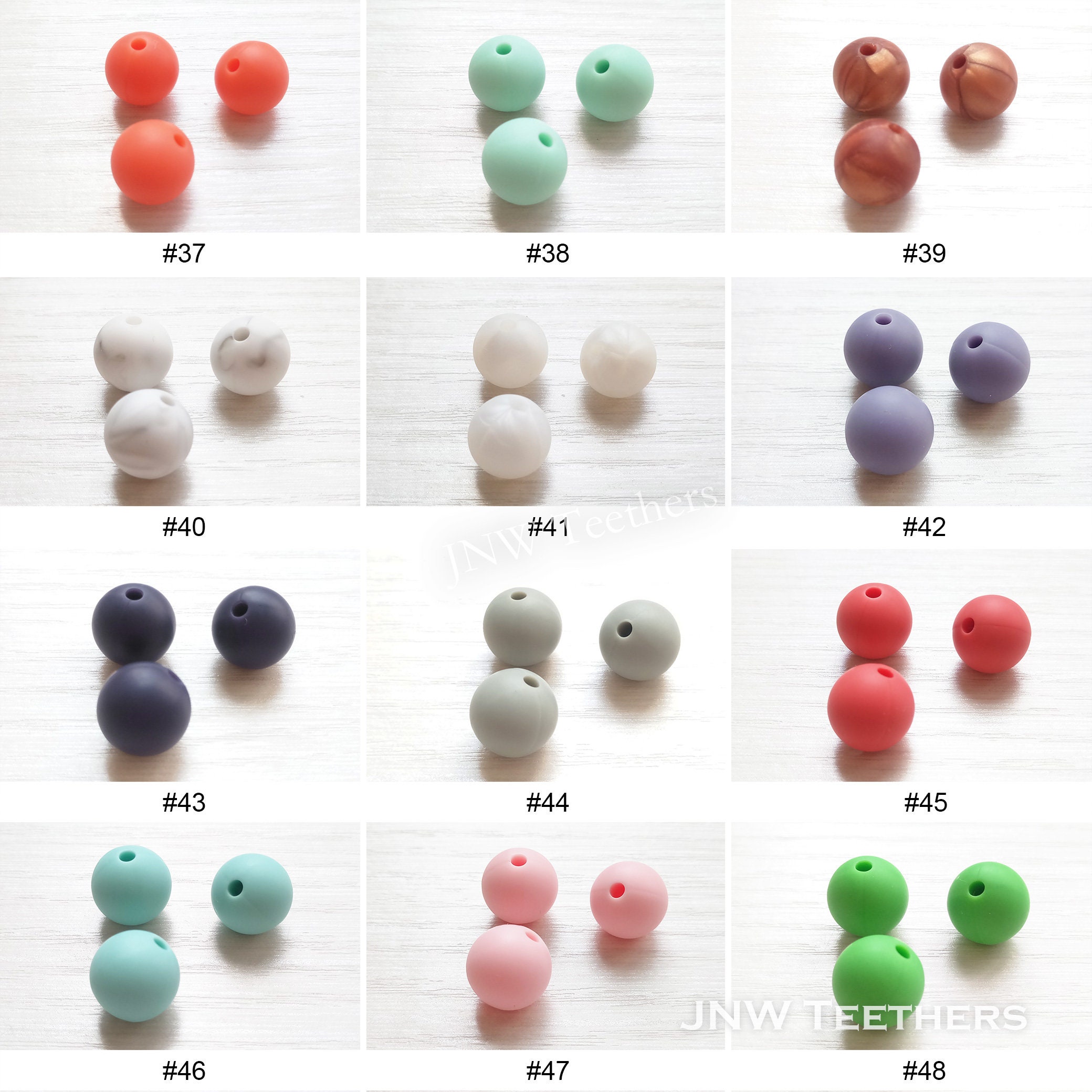 5 1000 Bulk 15mm Silicone Beads Silicone Beads Wholesale Etsy