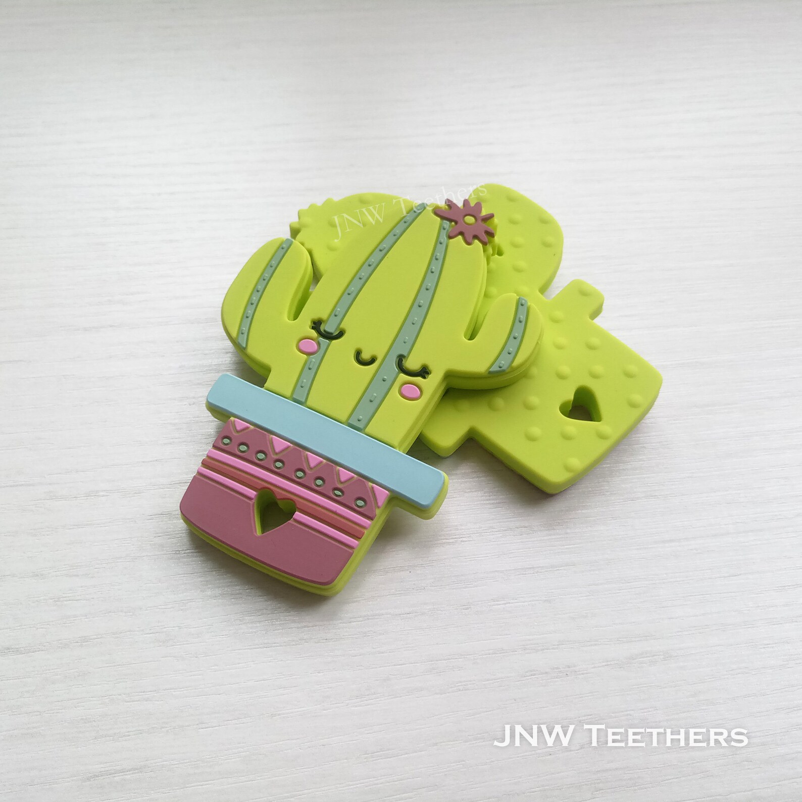 cactus silicone teether