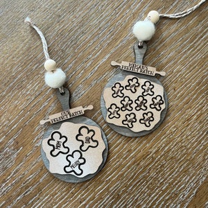 Gingerbread Dough- Custom Family Ornament