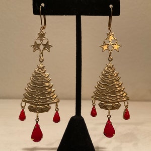 Pendientes navideños-pendientes festivos