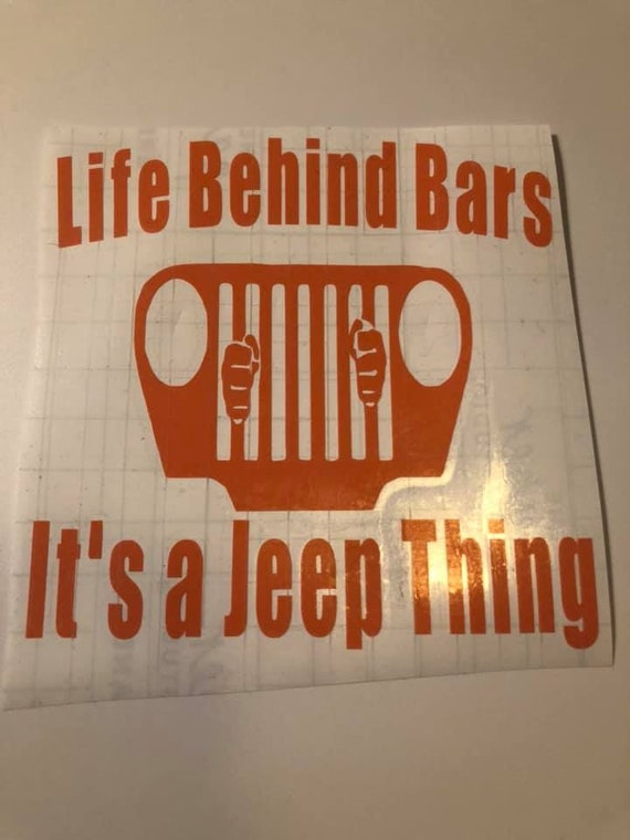 Free Free Life Behind Bars Jeep Svg 227 SVG PNG EPS DXF File