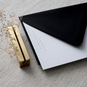 Heartfelt Thanks Thank You Cards | Foil Pressed | Minimal - Etsy