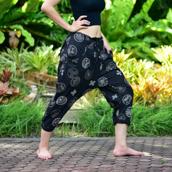Harem capri workout pants sale
