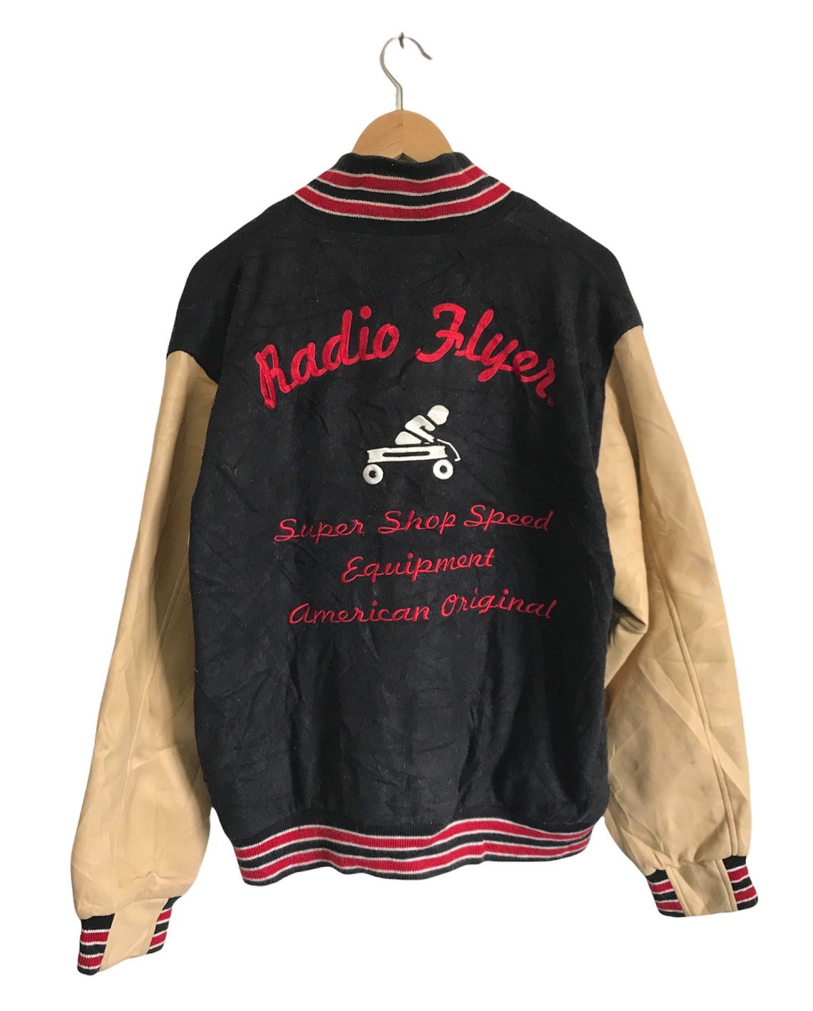 Radio Flyer Wagon Wool Varsity Jacket | Etsy