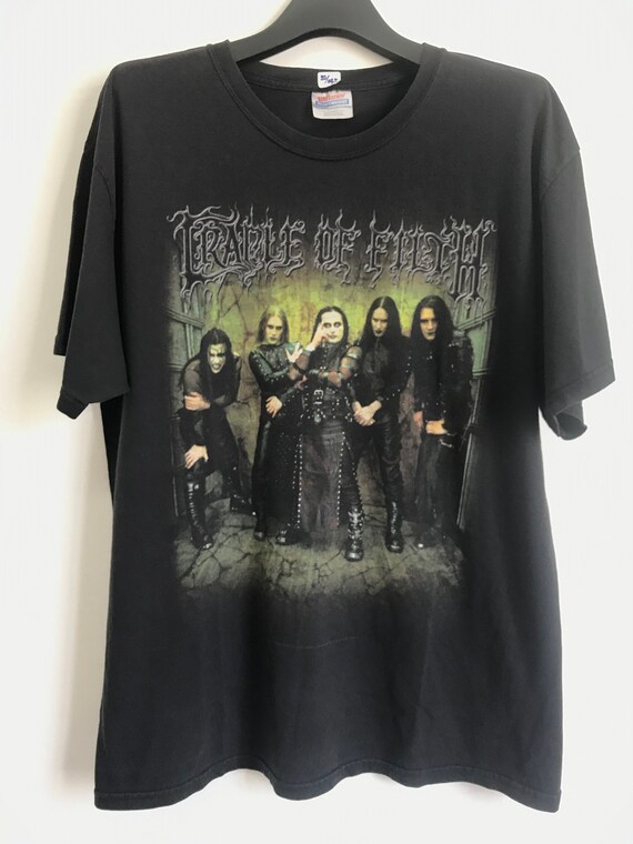 Vintage 2006 Cradle Of Filth Lineup Size L