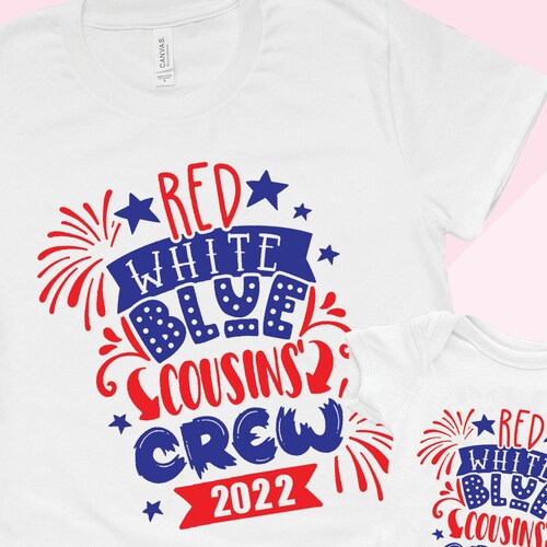 Red White \u0026 Blue Cousin Crew July 4th 