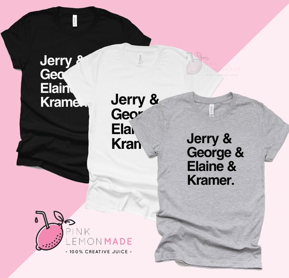 Seinfeld Cast Shirt Jerry Elaine George Kramer