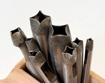 三角形の革用ミニ穴あけパンチ、3～8mmの正三角形の耐久性のある