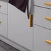 Extra Long Handles,gold/black Handle,drawer Pulls,kitchen Handles ...