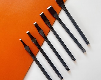 Leather Paring Knife Set: Japanese Steel DIY Leather Splitting Tool