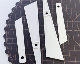 Glue Applicator Sticks Scraper Leathercraft Leather Craft Tool Handcraft DIY Art Head Width 20/40mm
