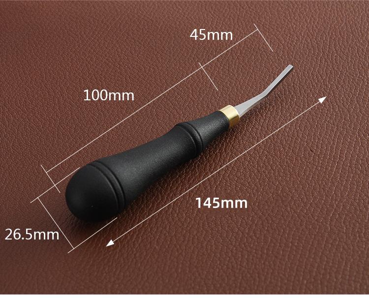 Polish the Rough File.leather Carving.leather Edge Skiver.diy Leather ...