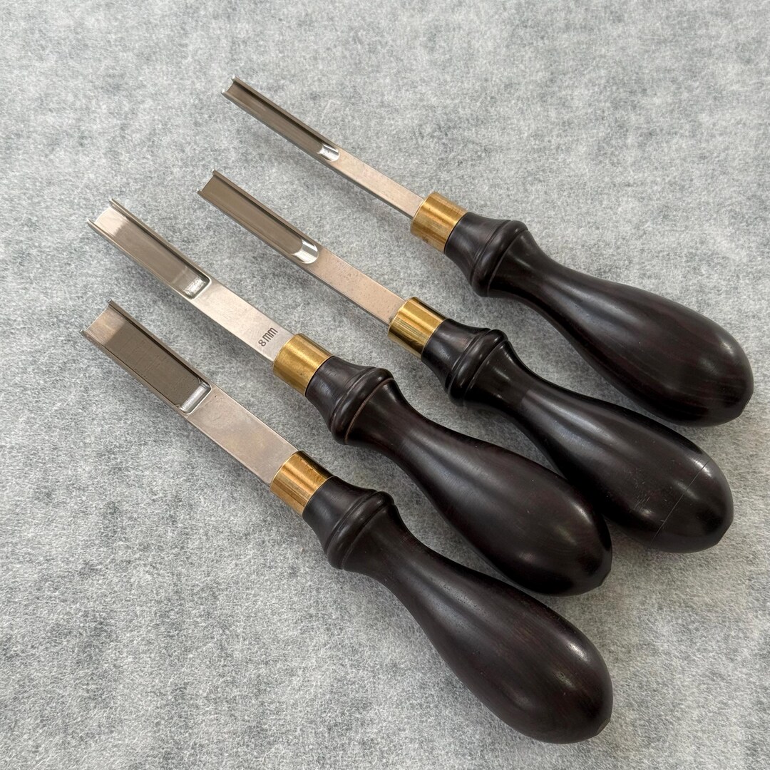 Die Steel/premium Leather Roughing Tool Leather Edge Skiver.razor Sharp ...