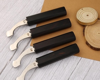 Leather Edge Creaser.Thread Press.Scalloped Crimper.Leather Thread Press.Press Line Tool.DIY Leather Tools.Wire Crimper
