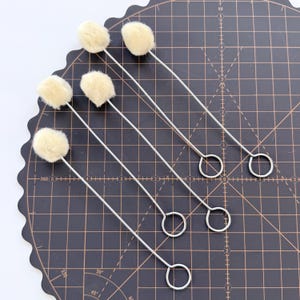 Pinceles para teñir lana (10/50/100 unidades) – Aplicador de pintura y tinte para cuero