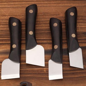 Leather Skiving Knife Cutting Thinning Beveler Tool Edge Bevelers Sharp Blades Leather Tools DIY