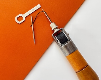 DIY Speedy Stitching Tool Set: Leather Sewing Awl, Canvas Repair