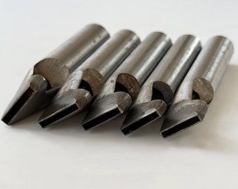5mm Leather Hole Punch Tool: Square Angle, DIY Craft Puncher No Polishing