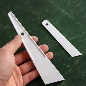 Kleber Applikator Sticks Schaber Leathercraft Leather Craft Werkzeug Handcraft DIY Art Head Breite 20/40 mm
