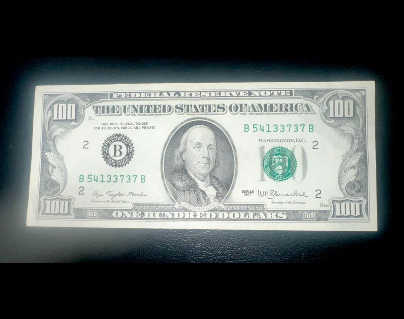 1969 100 dollar bill - Etsy 日本