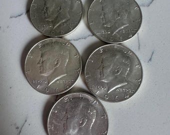 1965年カナダ銀貨50セント（未使用品）（1枚） - Etsy 日本