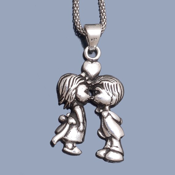 Sterling silver boy and girl charms best sale
