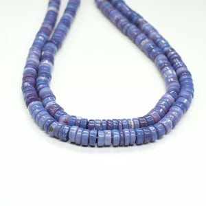 LAVENDEL OPAL Perlen, natürliche Lavendel Opal Plain Reifen Perlen, Opal Rad Perlen, Opal Spacer Perlen, Opal Glatt Reifen Edelstein Heishi Perlen